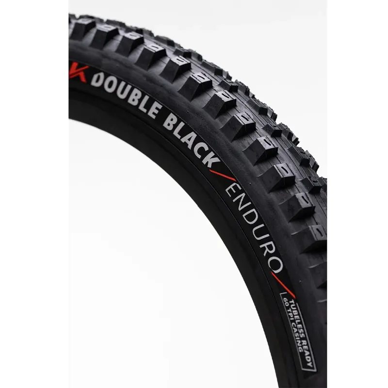 Kenda K Series Double Black Enduro TLR Folding MTB Tyre -  27.5 x 2.40-3