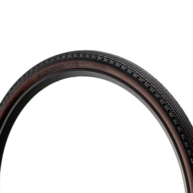 Kenda K Series Crusher 120TPI TLR Fold Gravel Tyre - 700 x 40c - Coffee