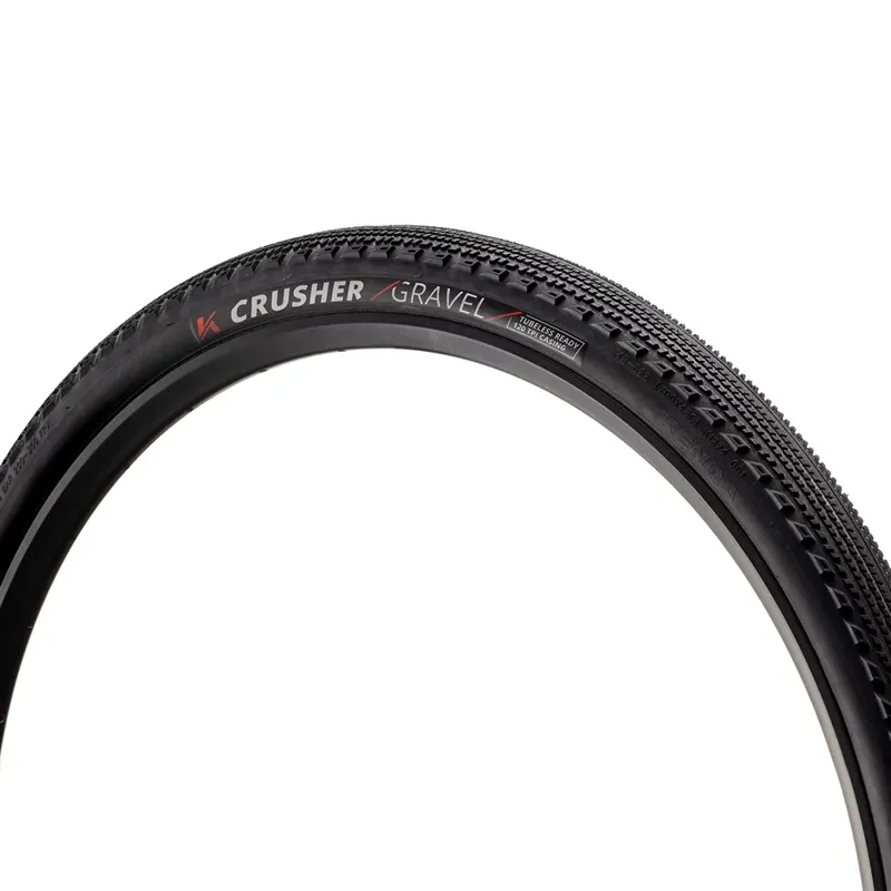 Kenda K Series Crusher 60TPI TLR Fold Gravel Tyre - 700 x 40c - Black