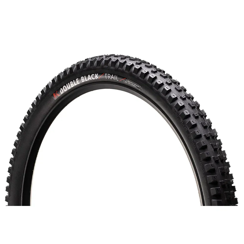 uPRISE Bikes Kenda K Series Double Black Trail TLR Folding MTB Tyre - 27.5 x 2.40 | Price match, 365 day returns, 18-Month Warranty, Finance Available & Free UK Delivery