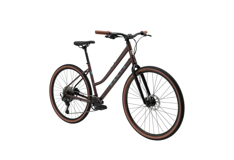 Marin Kentfield 3 ST 2026 Hybrid Bike - Brown-1