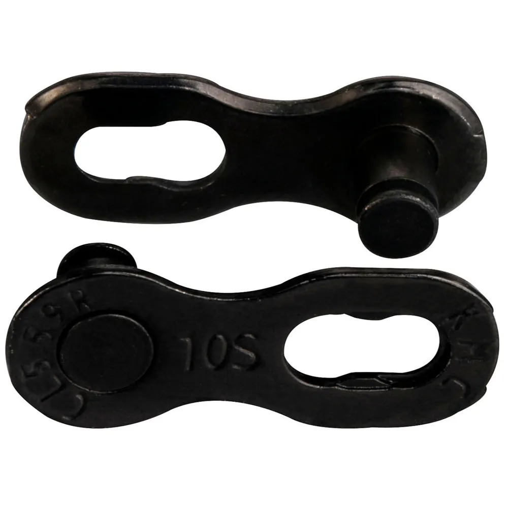 uPRISE Bikes Kmc KMC MissingLink 10R DLC 10 Speed 2 Pair Re-useable Chain Link - Black | Price match, 365 day returns, 18-Month Warranty, Finance Available & Free UK Delivery