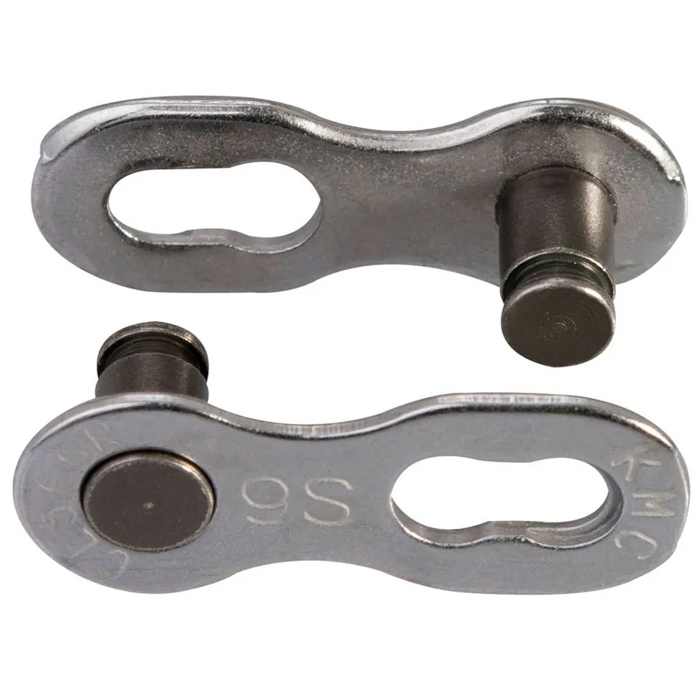 uPRISE Bikes Kmc KMC MissingLink 10x EPT 10 Speed 2 Pair Non Reusable Chain Link - Silver | Price match, 365 day returns, 18-Month Warranty, Finance Available & Free UK Delivery