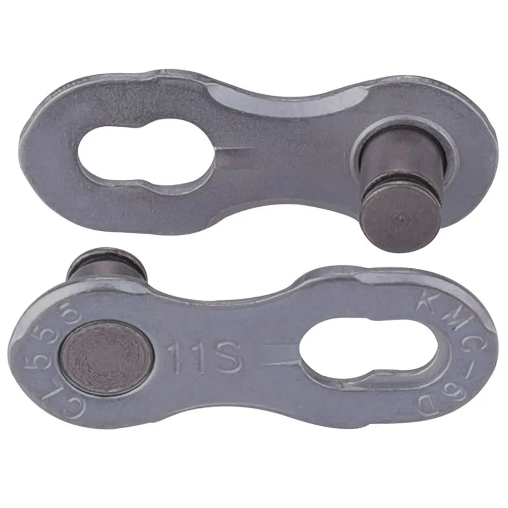 uPRISE Bikes Kmc KMC MissingLinks 11x EPT 11 Speed 2 Pair Non Re-useable Chain Links - Silver | Price match, 365 day returns, 18-Month Warranty, Finance Available & Free UK Delivery