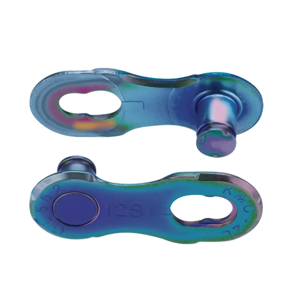 uPRISE Bikes Kmc KMC MissingLink 12NR 12 Speed 2 Pack Chain Links - Aurora Blue | Price match, 365 day returns, 18-Month Warranty, Finance Available & Free UK Delivery