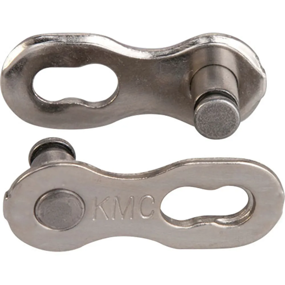 uPRISE Bikes Kmc KMC MissingLink X1 3/32 2 Pair Chain Links - Silver | Price match, 365 day returns, 18-Month Warranty, Finance Available & Free UK Delivery