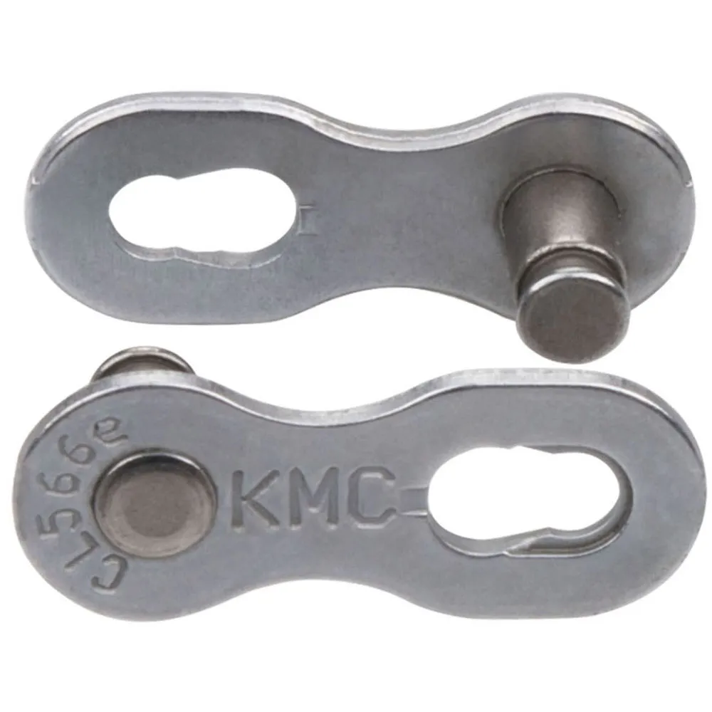 uPRISE Bikes Kmc KMC MissingLink 9x EPT 9 Speed 2 Pair Non Reusable Chain Links - SIlver | Price match, 365 day returns, 18-Month Warranty, Finance Available & Free UK Delivery