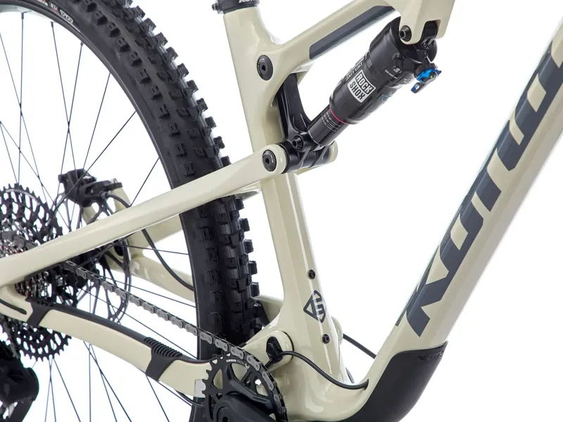 Kona Hei Hei CR G10 29er 2026 Carbon Full Suspension MTB - White-5