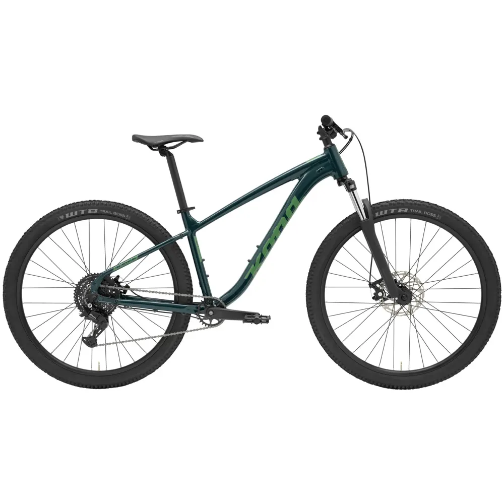 uPRISE Bikes Kona Fire Mountain 2026 Hardtail Mountain Bike - Green | Price match, 365 day returns, 18-Month Warranty, Finance Available & Free UK Delivery