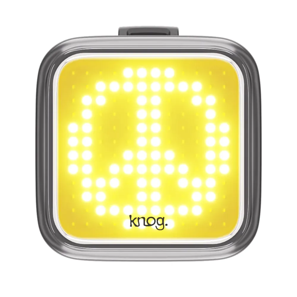 uPRISE Bikes Knog Blinder 200 Lumens Front Light - Peace | Price match, 365 day return s, 18-Month Warranty, Finance Available & Free UK Delivery