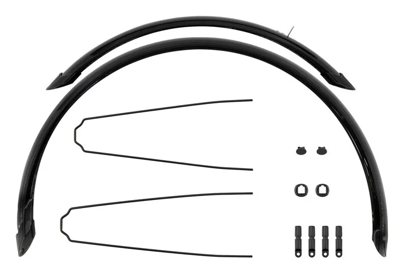 Raleigh Motus Low Step Mudguards Set - Black
