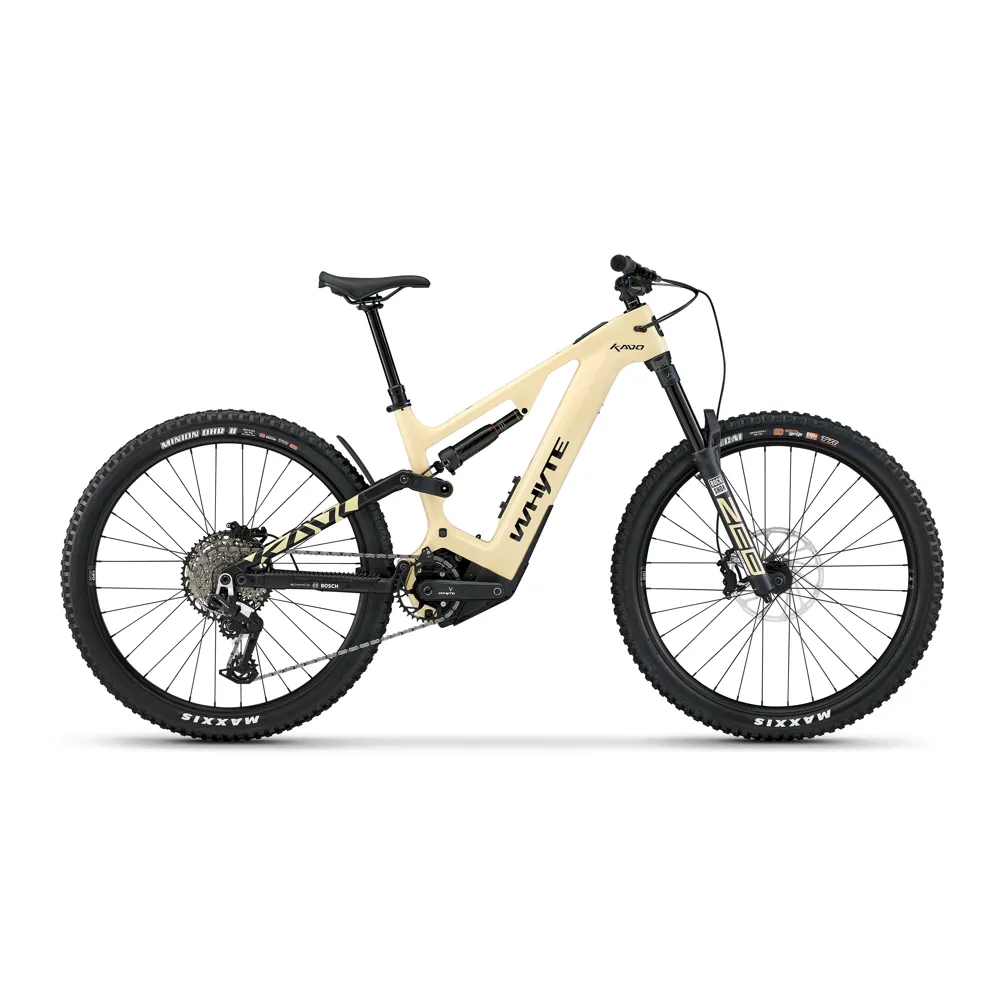 uPRISE Bikes Whyte Bikes Whyte Kado RS 29er 2025 Electric Full Suspension MTB - Dune Tan Yellow | Price match, 365 day return s, 18-Month Warranty, Finance Available & Free UK Delivery