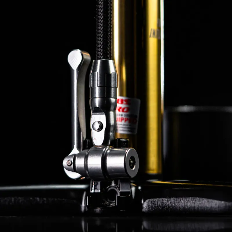 Lezyne 18K Gold Digital Drive With Presta Pro Head Pump - 100psi-2