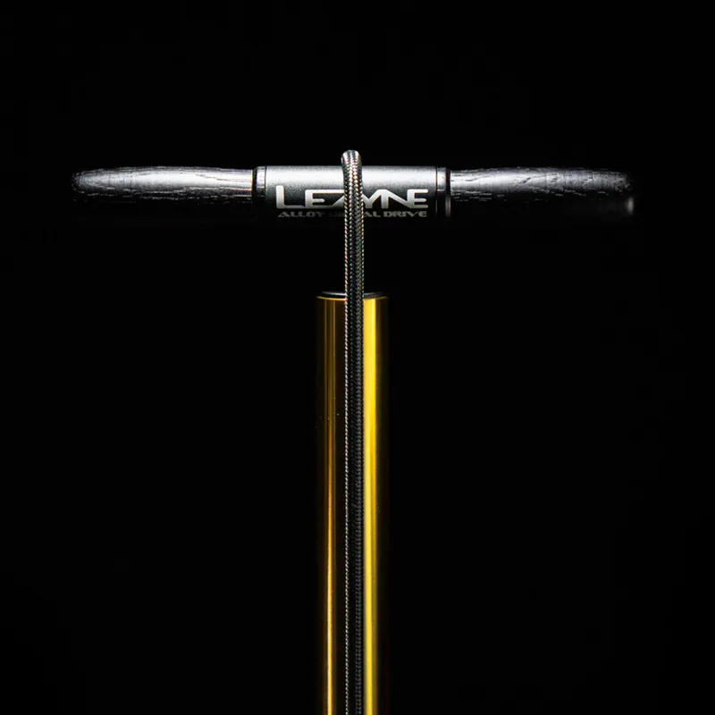 Lezyne 18K Gold Digital Drive With Presta Pro Head Pump - 100psi-8