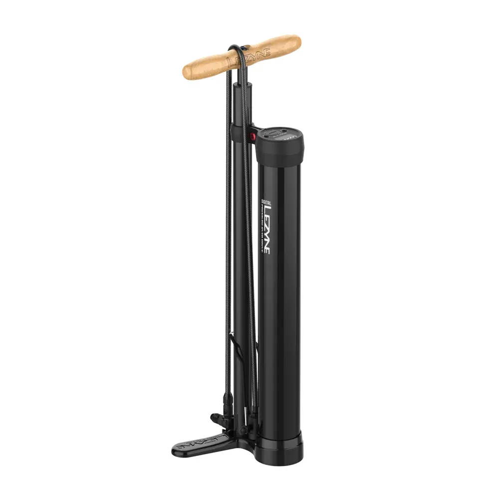 uPRISE Bikes Lezyne Digital Pressure Over Drive Tubeless Track Pump - 220psi | Price match, 365 day returns, 18-Month Warranty, Finance Available & Free UK Delivery