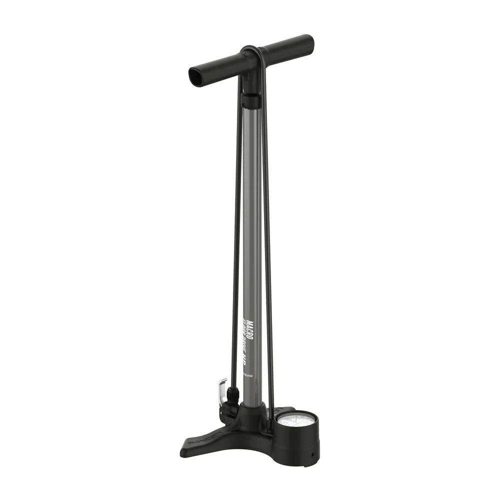 uPRISE Bikes Lezyne Macro Floor Drive Pumps - Flat Grey - 220psi | Price match, 365 day return s, 18-Month Warranty, Finance Available & Free UK Delivery