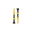 Lezyne CNC Tubeless Valves Pair - Gold - 44mm