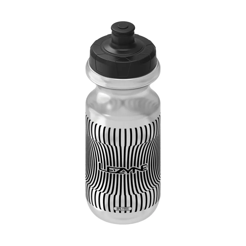 uPRISE Bikes Lezyne Flow 600ml Water Bottle - Foggy Clear | Price match, 365 day return s, 18-Month Warranty, Finance Available & Free UK Delivery