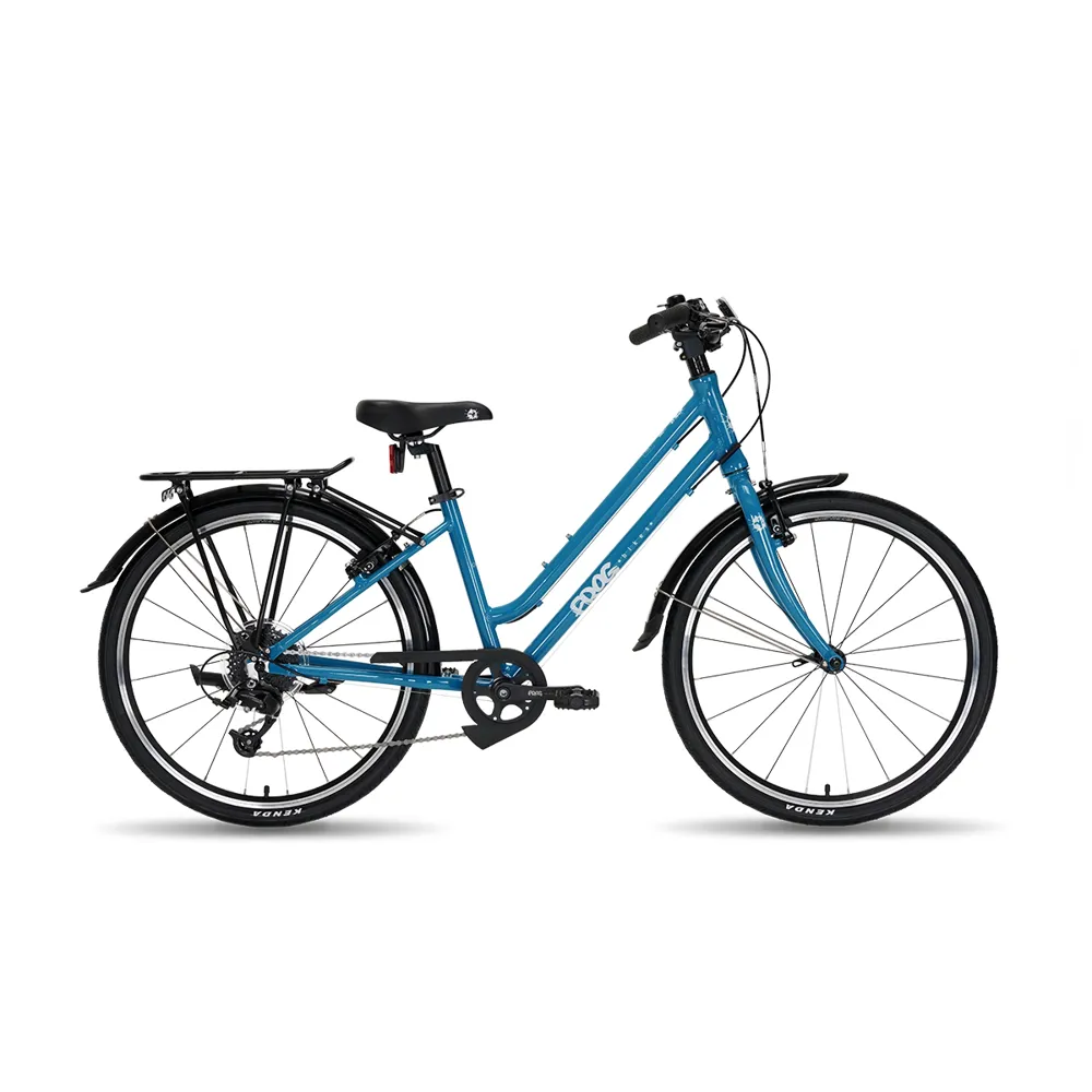 uPRISE Bikes Frog City 61 24w 2025 Junior Hybrid Bike - Teal | Price match, 365 day return s, 18-Month Warranty, Finance Available & Free UK Delivery