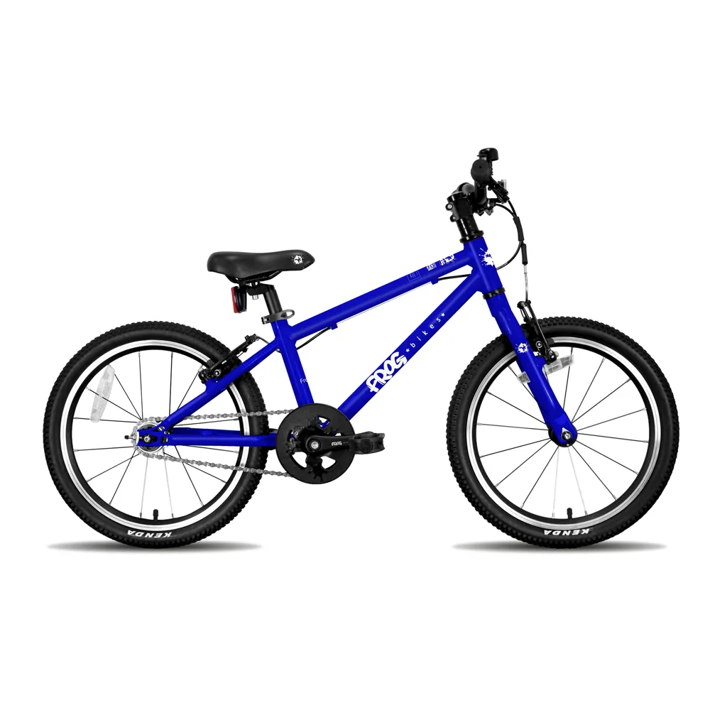 uPRISE Bikes Frog 47 18w 2025 Kids Bike - Electric Blue | Price match, 365 day return s, 18-Month Warranty, Finance Available & Free UK Delivery