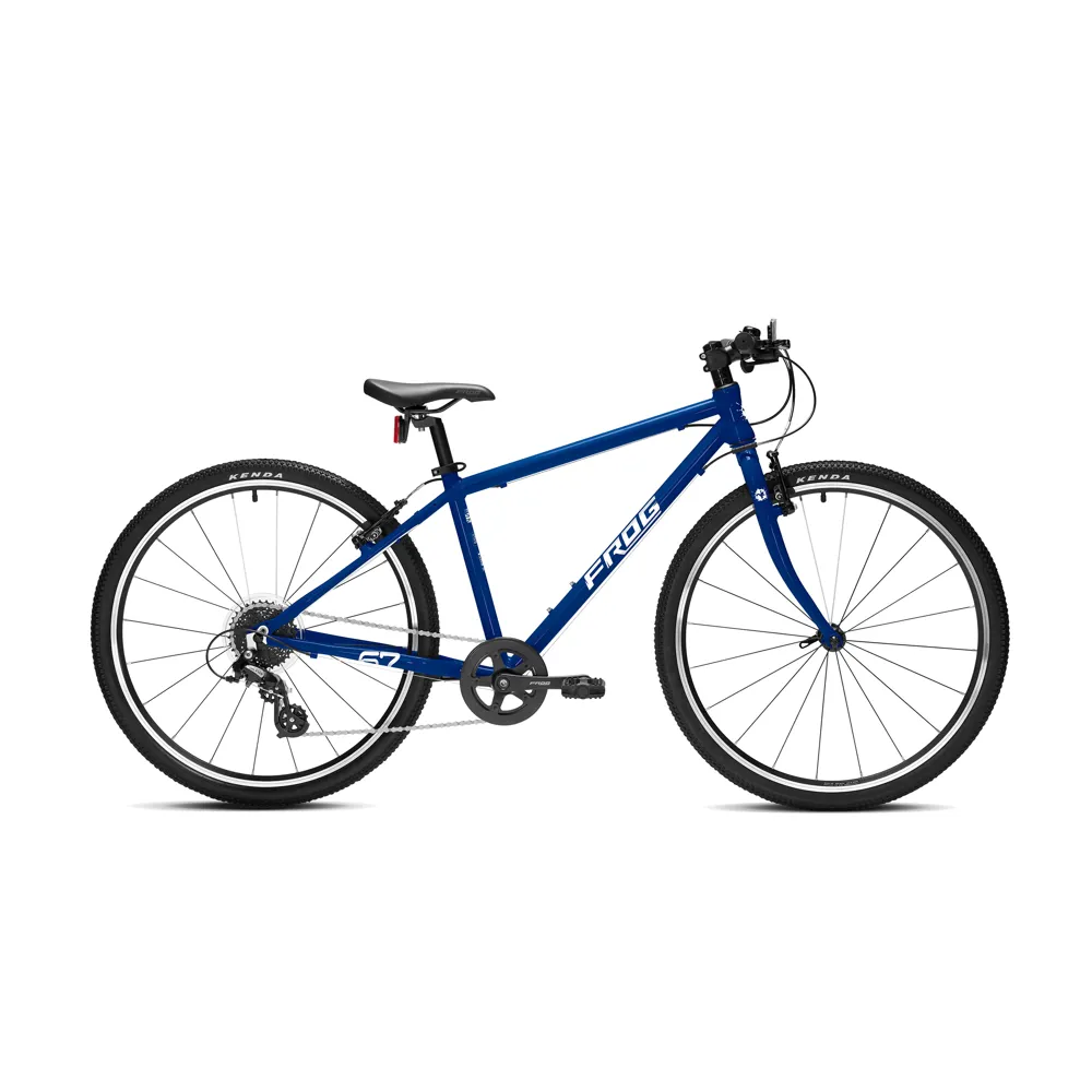 uPRISE Bikes Frog 67 26w 2025 Junior Hybrid Bike - Electric Blue | Price match, 365 day return s, 18-Month Warranty, Finance Available & Free UK Delivery