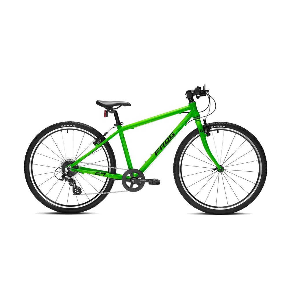 uPRISE Bikes Frog 67 26w 2025 Junior Hybrid Bike - Neon Green | Price match, 365 day return s, 18-Month Warranty, Finance Available & Free UK Delivery