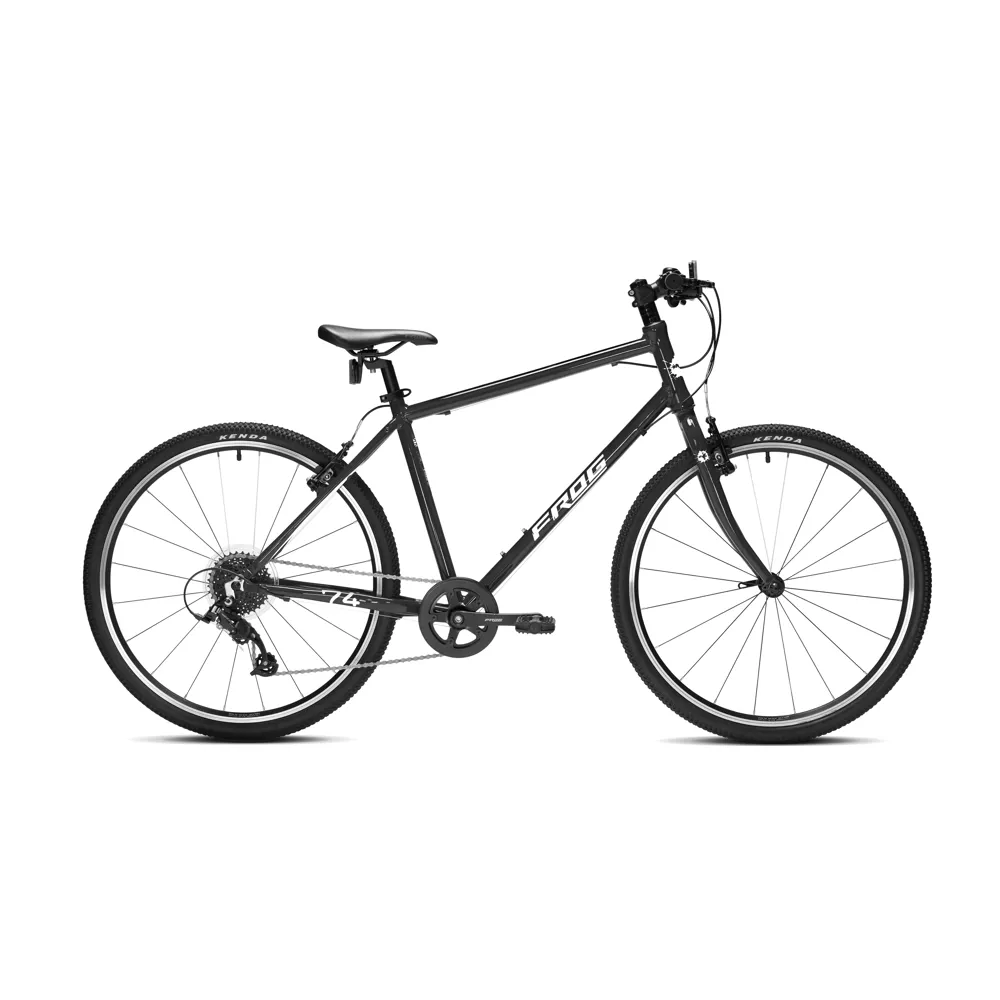 uPRISE Bikes Frog 74 26w 2025 Junior Hybrid Bike - Dark Grey | Price match, 365 day return s, 18-Month Warranty, Finance Available & Free UK Delivery
