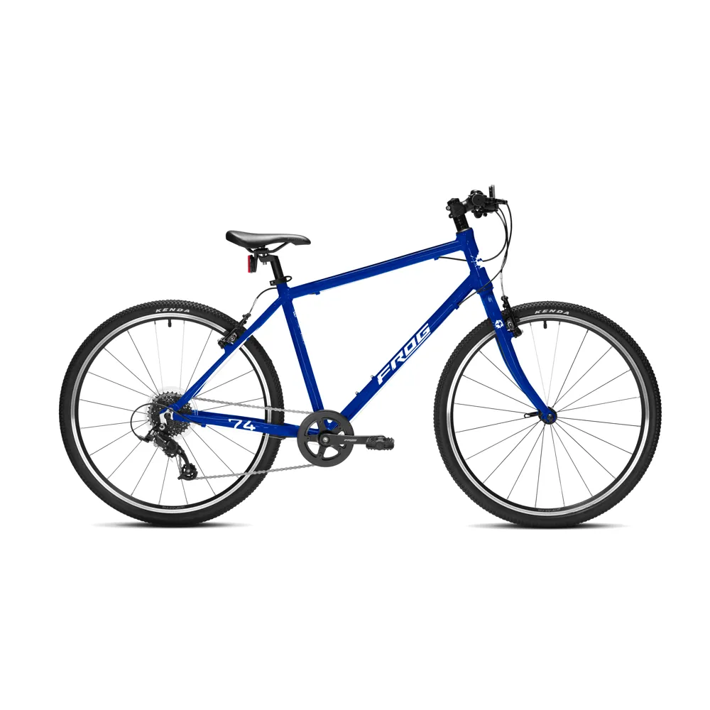 uPRISE Bikes Frog 74 26w 2025 Junior Hybrid Bike - Electric Blue | Price match, 365 day return s, 18-Month Warranty, Finance Available & Free UK Delivery