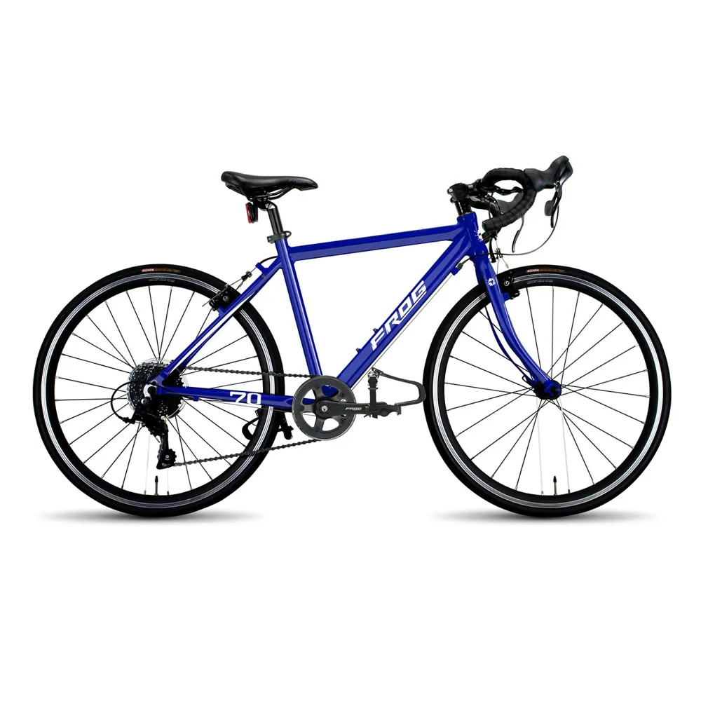 uPRISE Bikes Frog Road 70 26w 2025 Junior Road Bike - Electric Blue | Price match, 365 day return s, 18-Month Warranty, Finance Available & Free UK Delivery