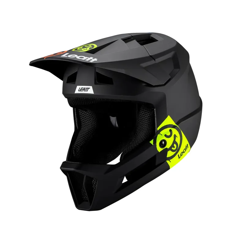 Leatt Gravity 1.0 Junior Full Face MTB Helmet - Black