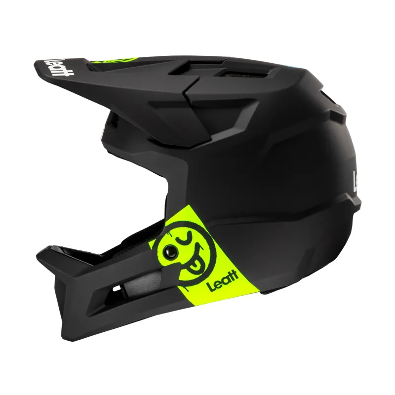 Leatt Gravity 1.0 Junior Full Face MTB Helmet - Black-1
