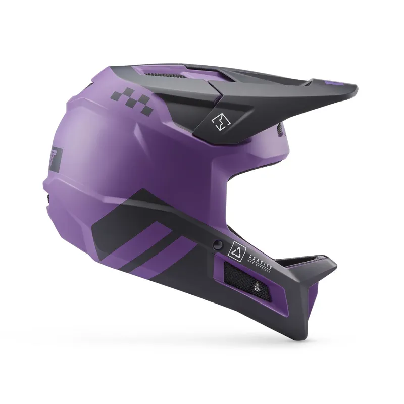 Leatt Gravity 2.0 Full Face MTB Helmet - Purple-2