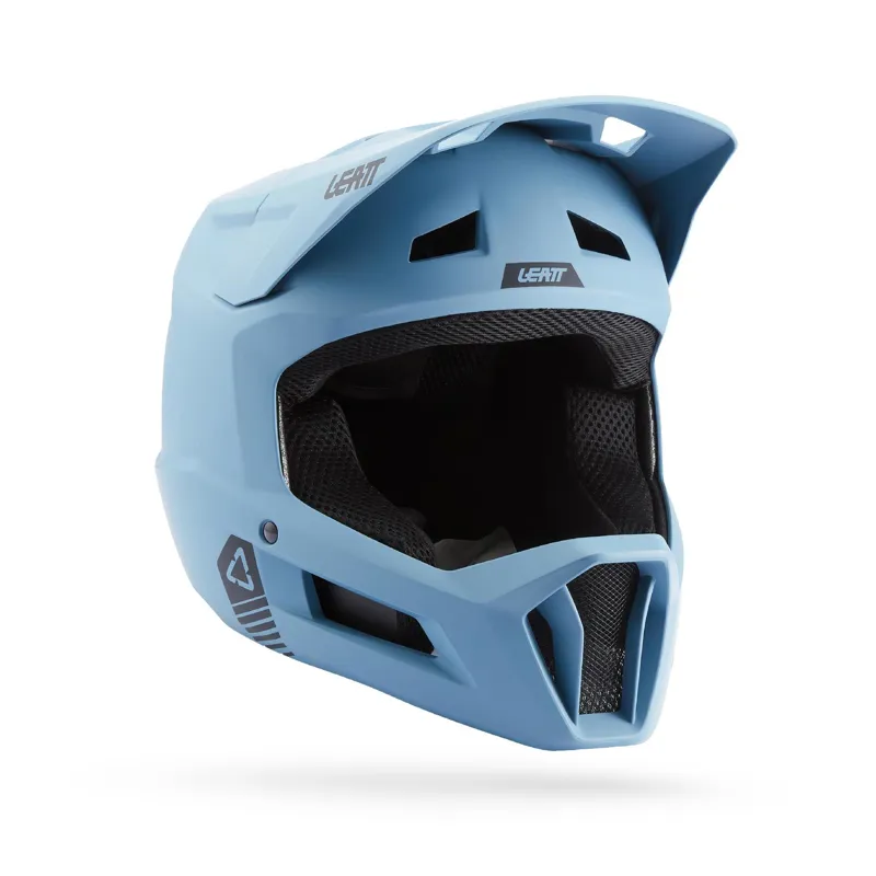 Leatt Gravity 1.0 Junior Full Face Helmet - 53-54cm - Dusty Blue