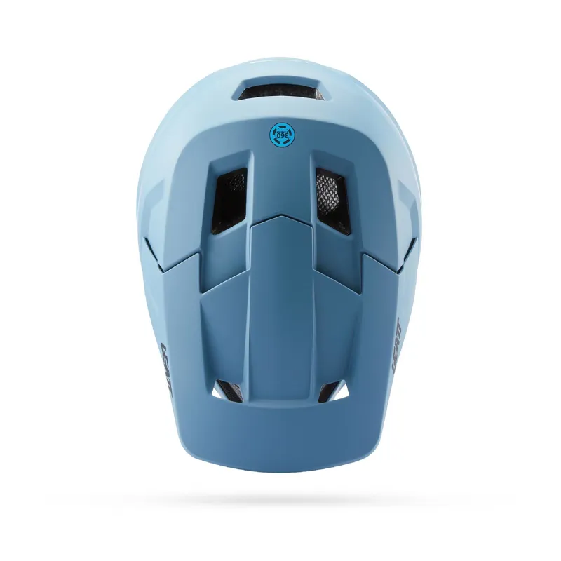 Leatt Gravity 1.0 Junior Full Face Helmet - 53-54cm - Dusty Blue-1