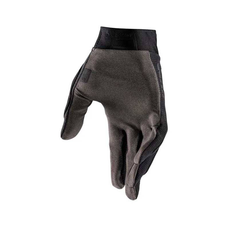 Leatt 1.0 GripR Women's Long Finger MTB Gloves - Stealth Black/Grey-2