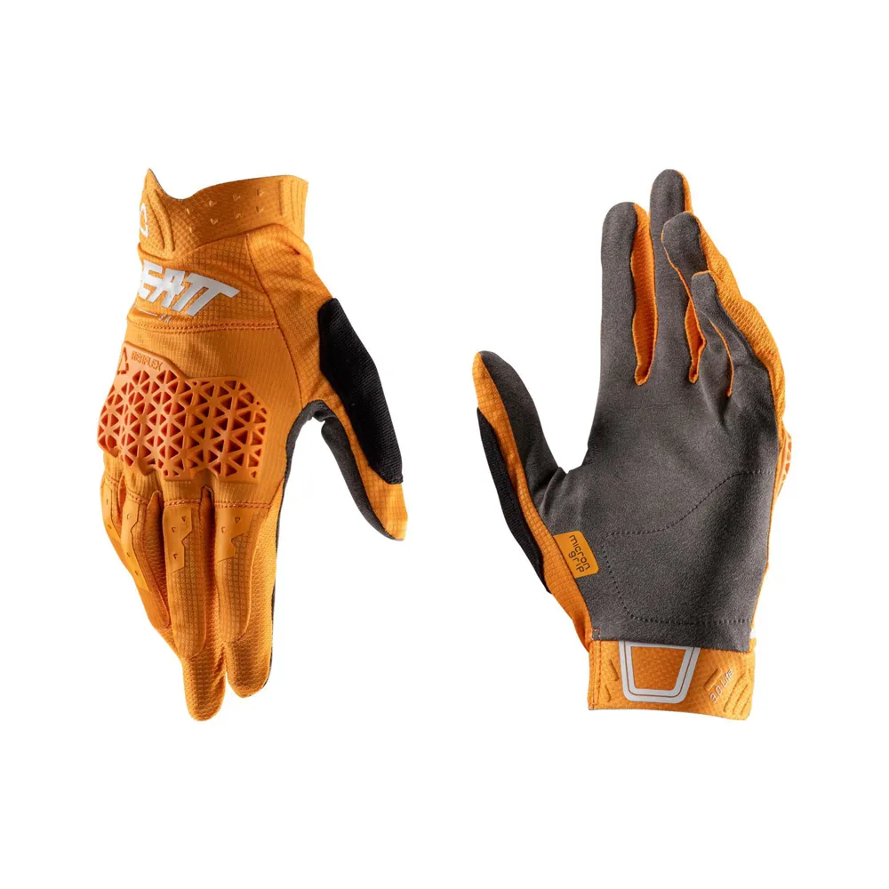 uPRISE Bikes Leatt 3.0 Lite Long Finger MTB Gloves - Lager Yellow | Price match, 365 day return s, 18-Month Warranty, Finance Available & Free UK Delivery