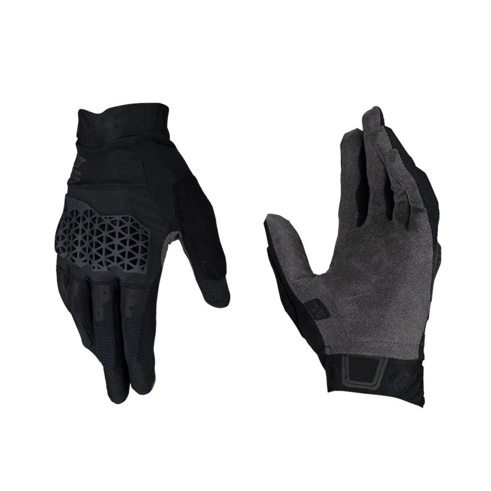uPRISE Bikes Leatt 3.0 Lite Long Finger MTB Gloves - Stealth Black/Grey | Price match, 365 day return s, 18-Month Warranty, Finance Available & Free UK Delivery