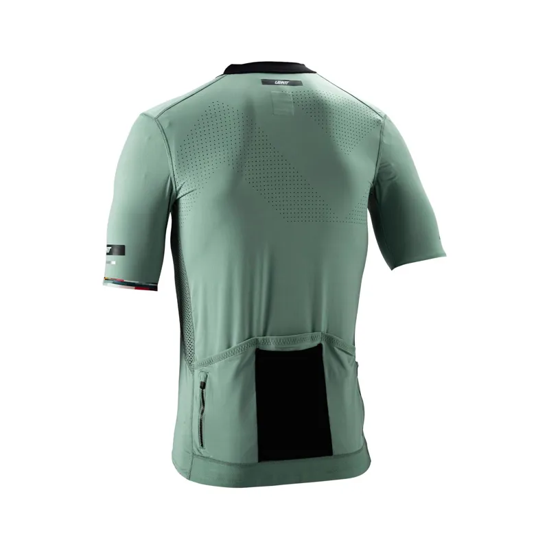 Leatt Endurance 5.0 Short Sleeve MTB Jersey - Mist Green-1