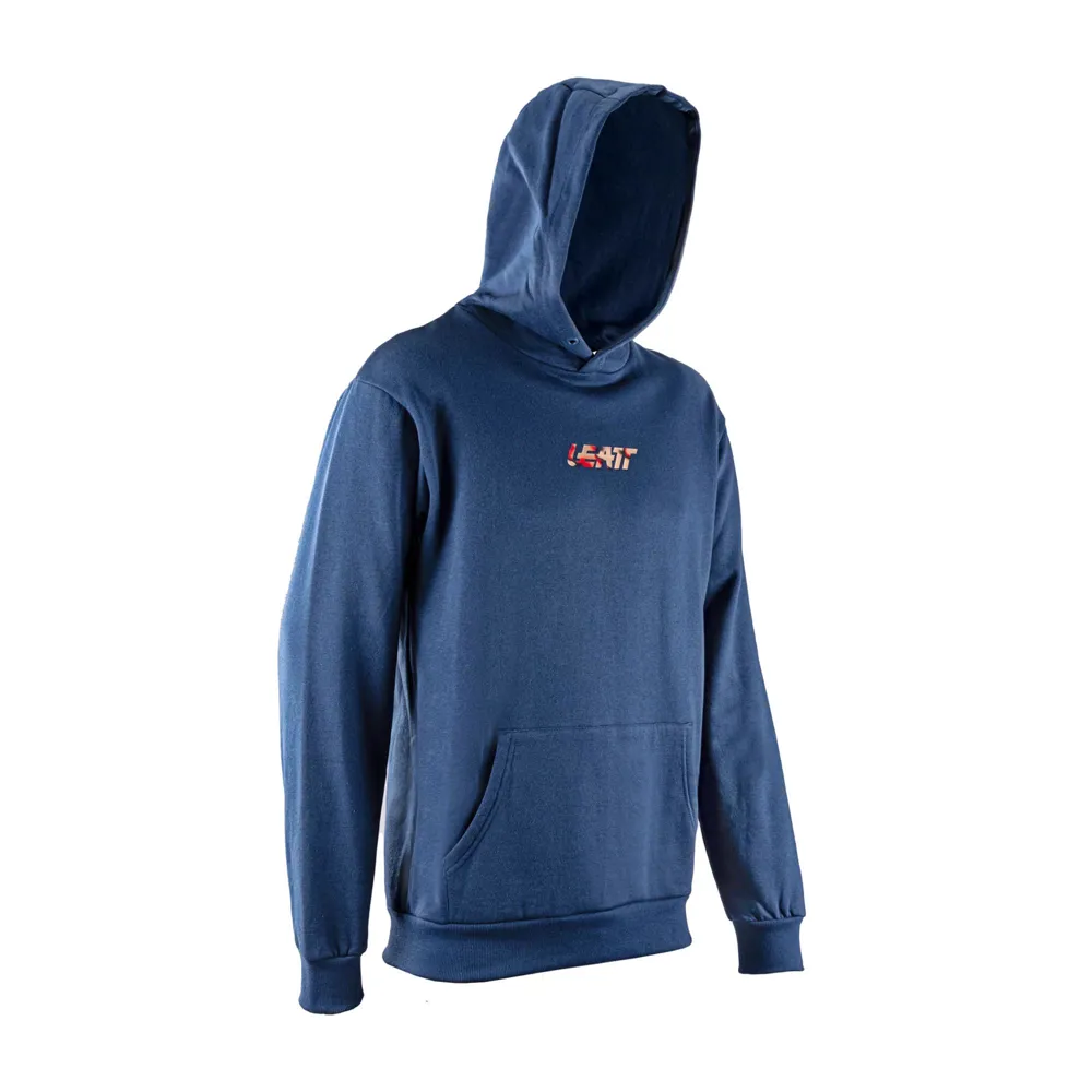 uPRISE Bikes Leatt Core Hoodie - Denim Blue | Price match, 365 day return s, 18-Month Warranty, Finance Available & Free UK Delivery