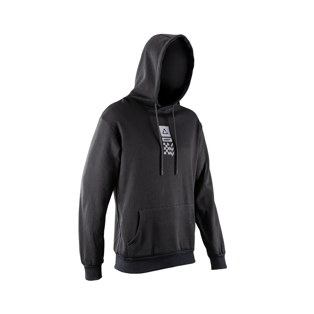 uPRISE Bikes Leatt Core Hoodie - Vintage Black | Price match, 365 day return s, 18-Month Warranty, Finance Available & Free UK Delivery