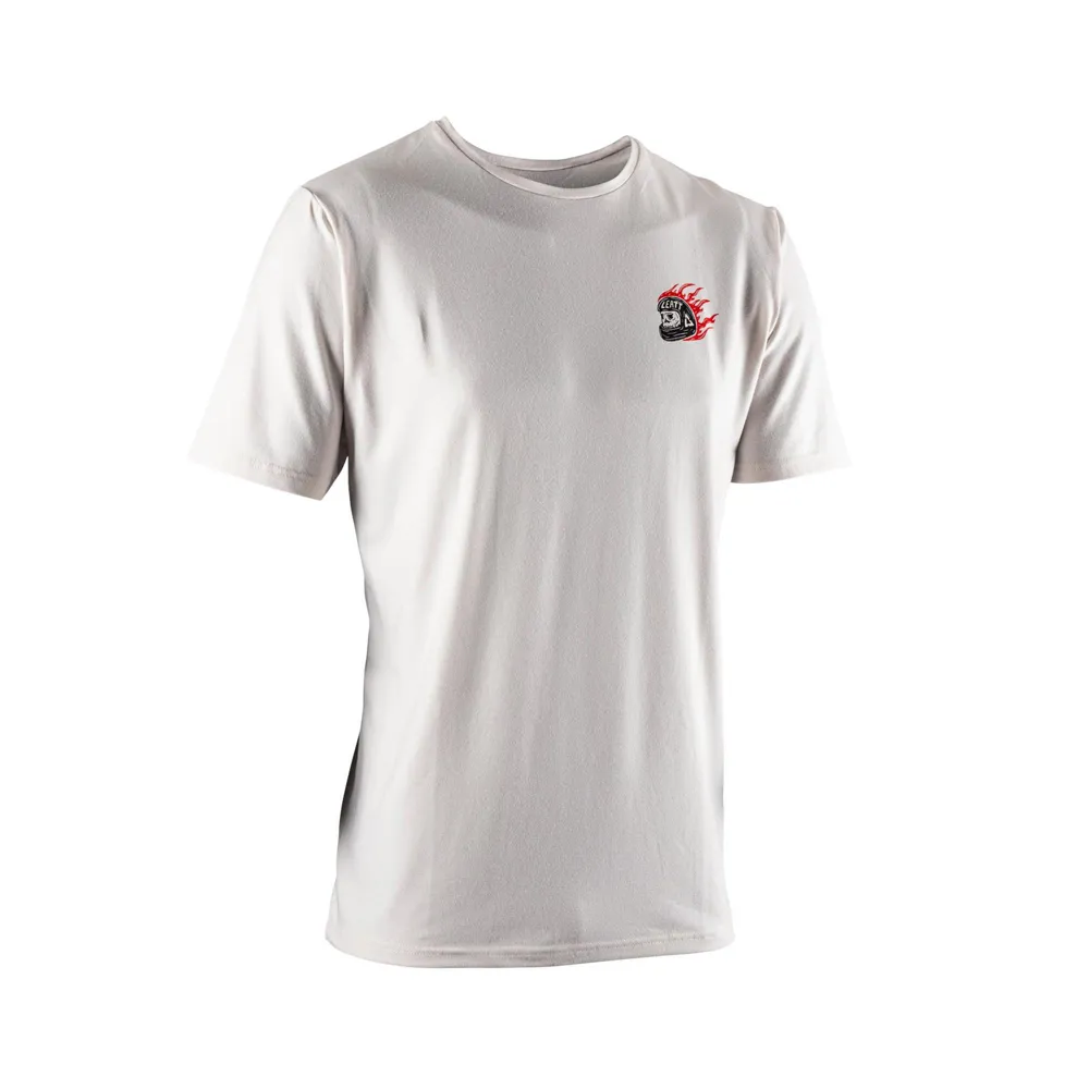 uPRISE Bikes Leatt Core Short Sleeve T-Shirt - Cream White | Price match, 365 day return s, 18-Month Warranty, Finance Available & Free UK Delivery