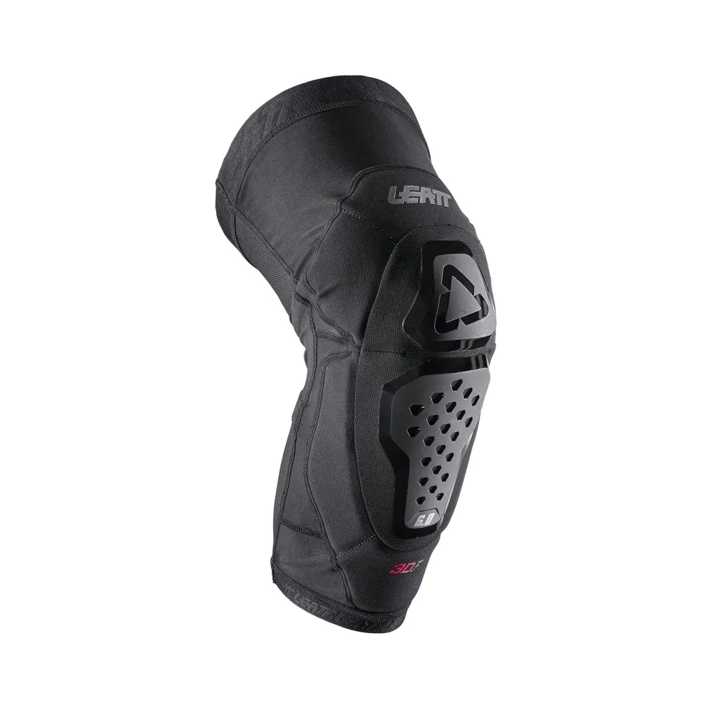 uPRISE Bikes Leatt Evo 6.0 Knee Protectors - Black | Price match, 365 day return s, 18-Month Warranty, Finance Available & Free UK Delivery
