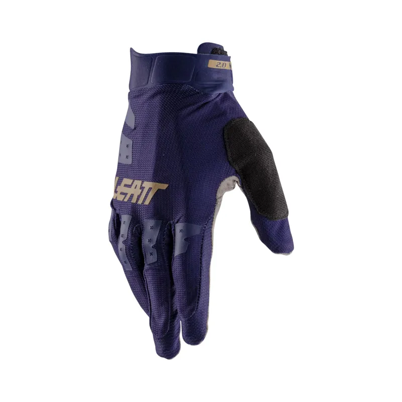 Leatt X-Flow 2.0 Long Finger MTB Gloves - Galaxy Blue-1