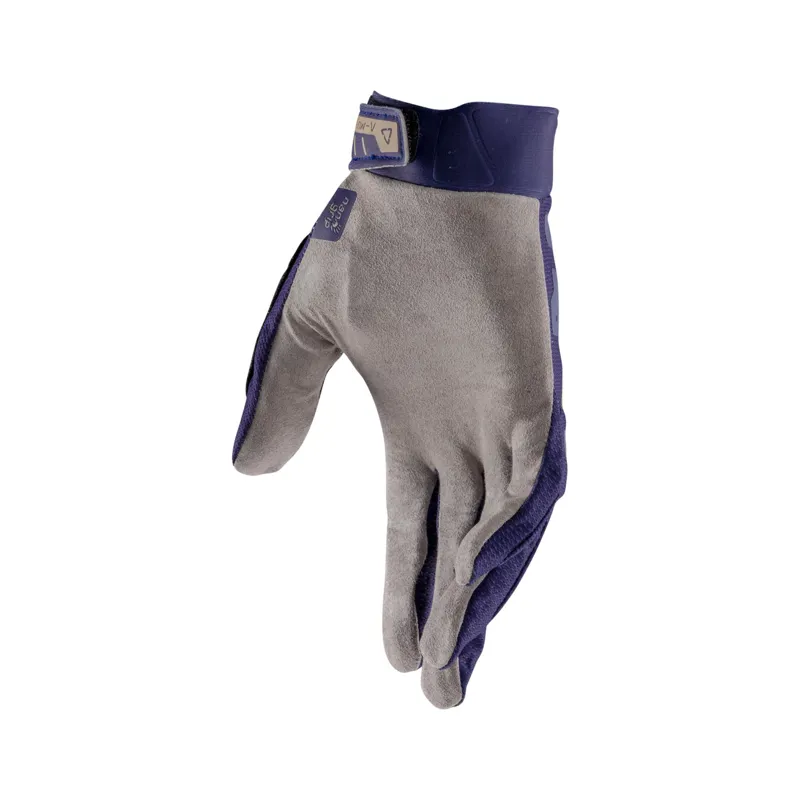 Leatt X-Flow 2.0 Long Finger MTB Gloves - Galaxy Blue-2
