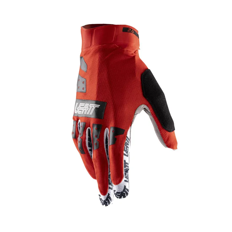 Leatt X-Flow 2.0 Long Finger MTB Gloves - Red-1