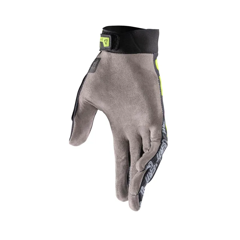 Leatt X-Flow 2.0 Long Finger MTB Gloves - Neon Black-2