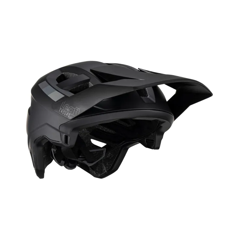 Leatt Enduro 2.0 Full Face Helmet - Stealth Black/Grey-5