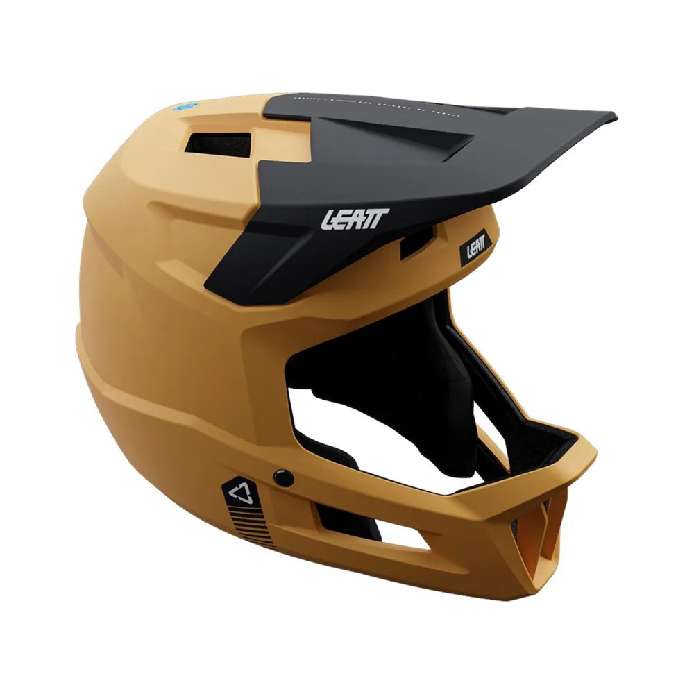 uPRISE Bikes Leatt Gravity 1.0 MTB Junior Full Face Helmet - Lager Yellow | Price match, 365 day returns, 18-Month Warranty, Finance Available & Free UK Delivery