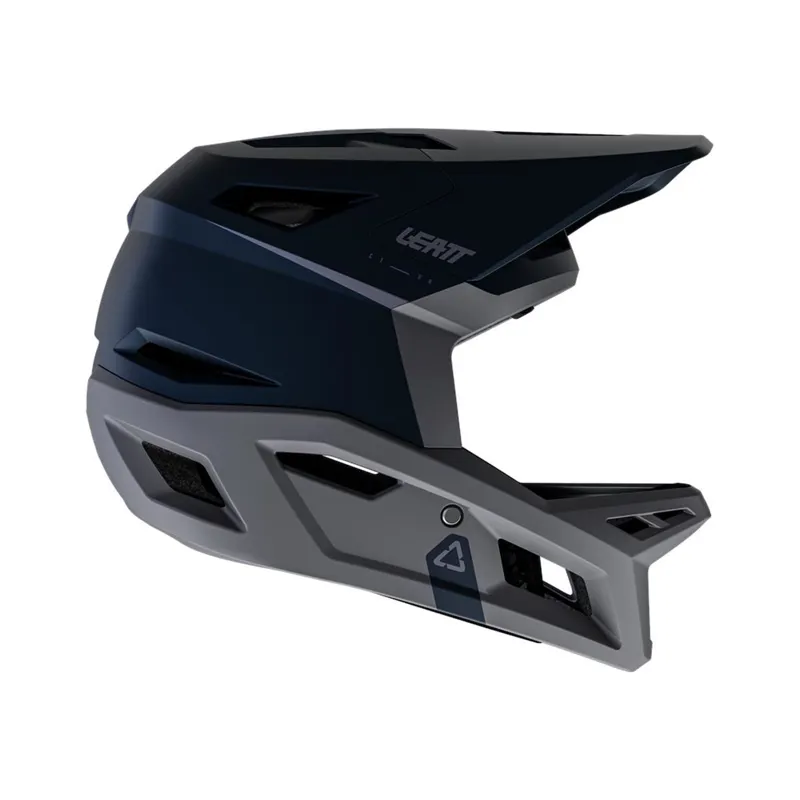 Leatt Gravity 4.0 Full Face MTB Helmet - Stealth Black/Grey-1
