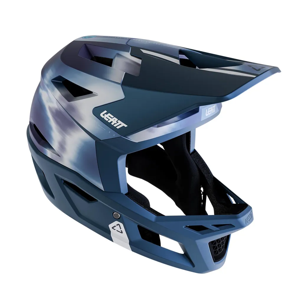 uPRISE Bikes Leatt Gravity 4.0 Full Face MTB Helmet - Galaxy Blue | Price match, 365 day returns, 18-Month Warranty, Finance Available & Free UK Delivery